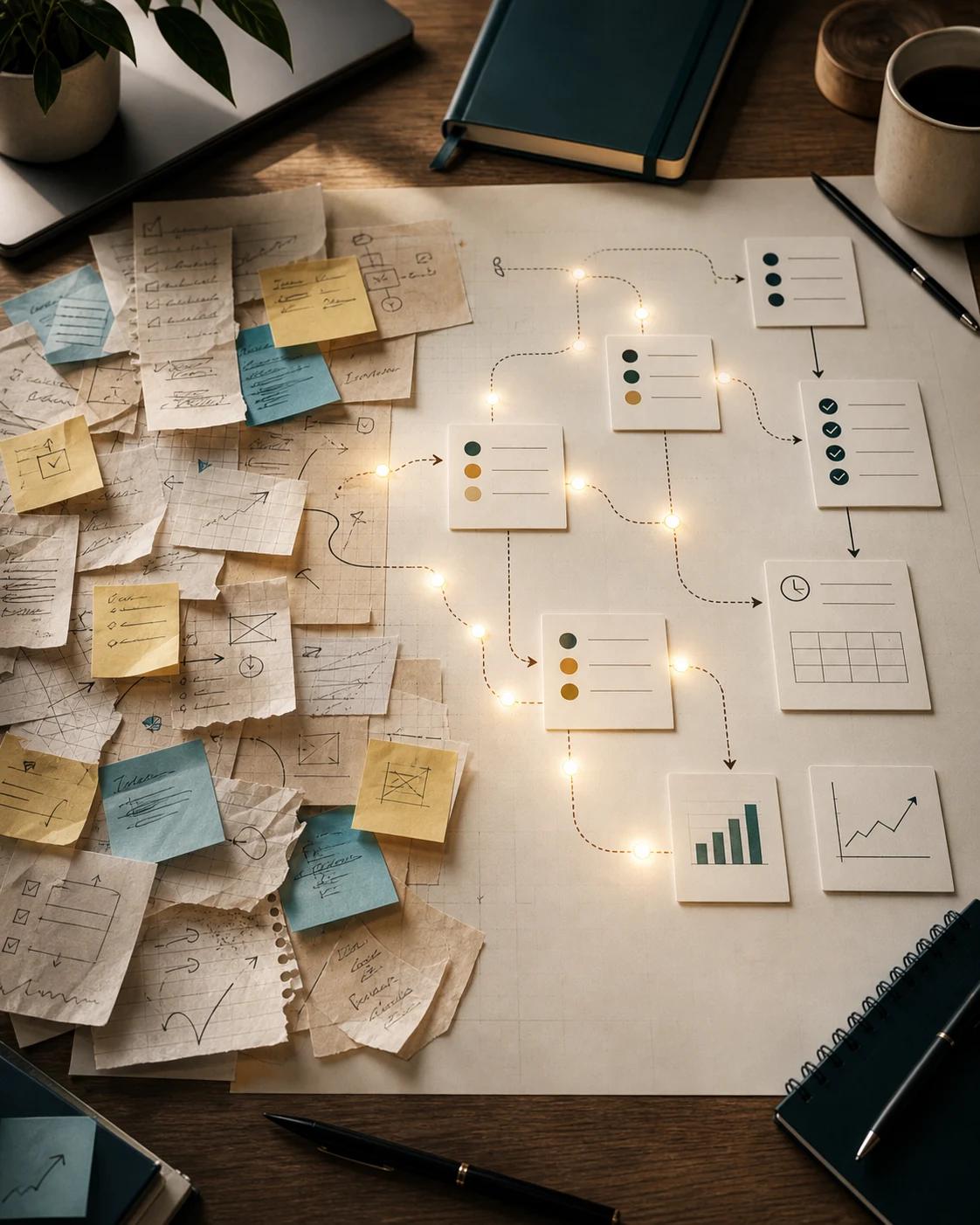 A repeated business workflow organized into a managed AI workflow system.